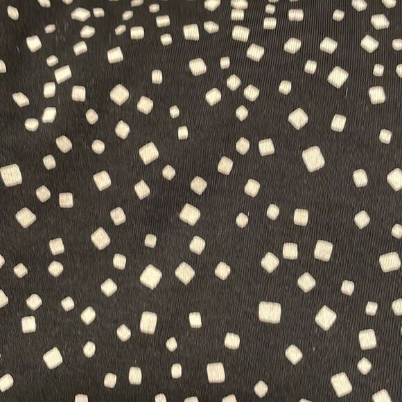 J. Jill Wearever full leg crop pants with pockets black & white print size M Pet - Picture 5 of 8